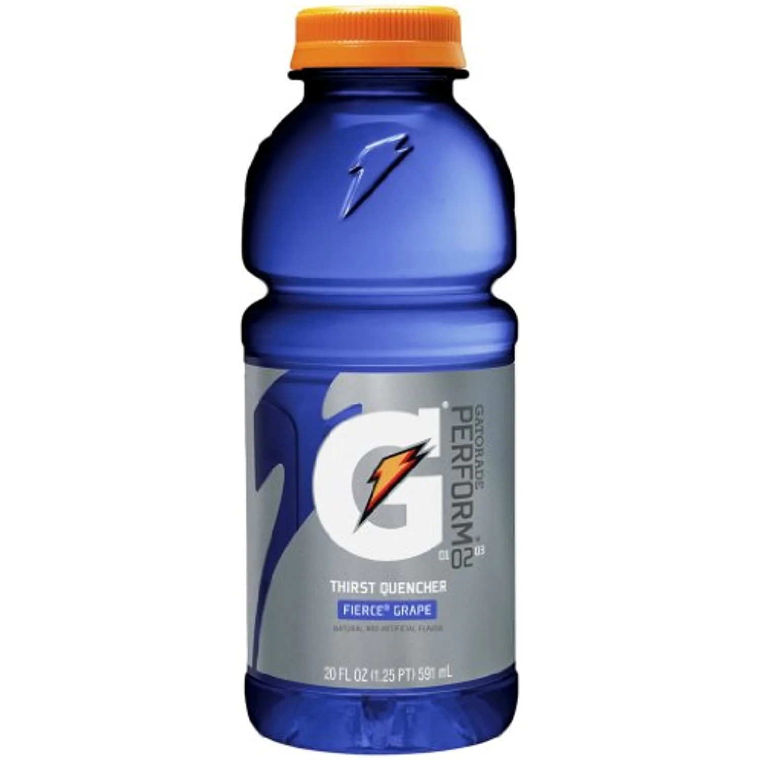 GATORADE FIERCE GRAPE PET, 20OZ/24PK