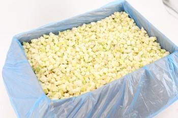 Frozen Apple Cubes