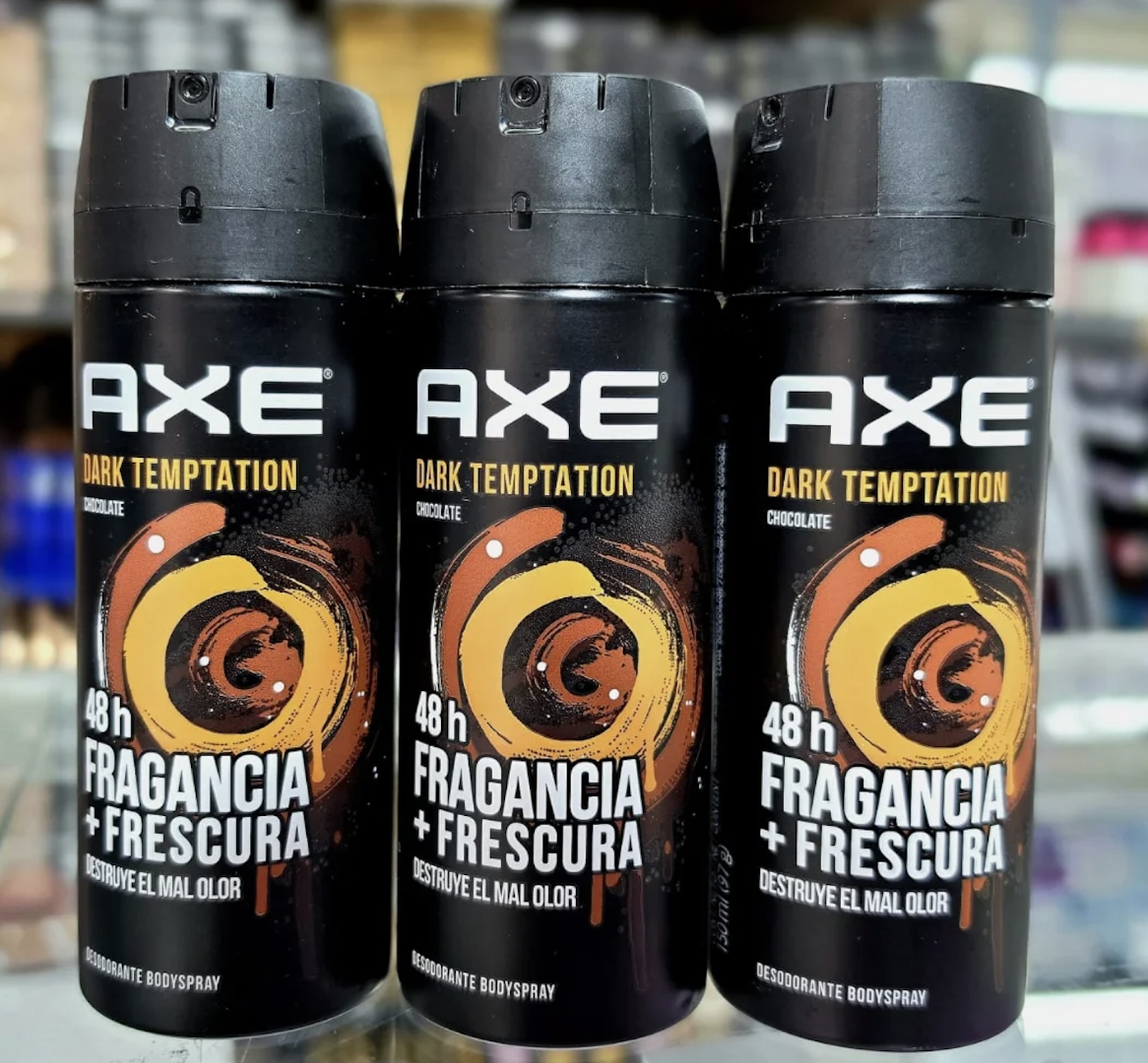 MEN'S PERSONAL CARE AXE DEODORANT 113g DARK TEMPTATION BOLD FRAGRANCES ON SALE