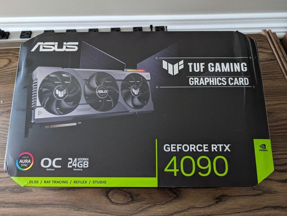 ASUS TUF Gaming GeForce RTX 4090 24GB OC GDDR6X GPU Graphics Card
