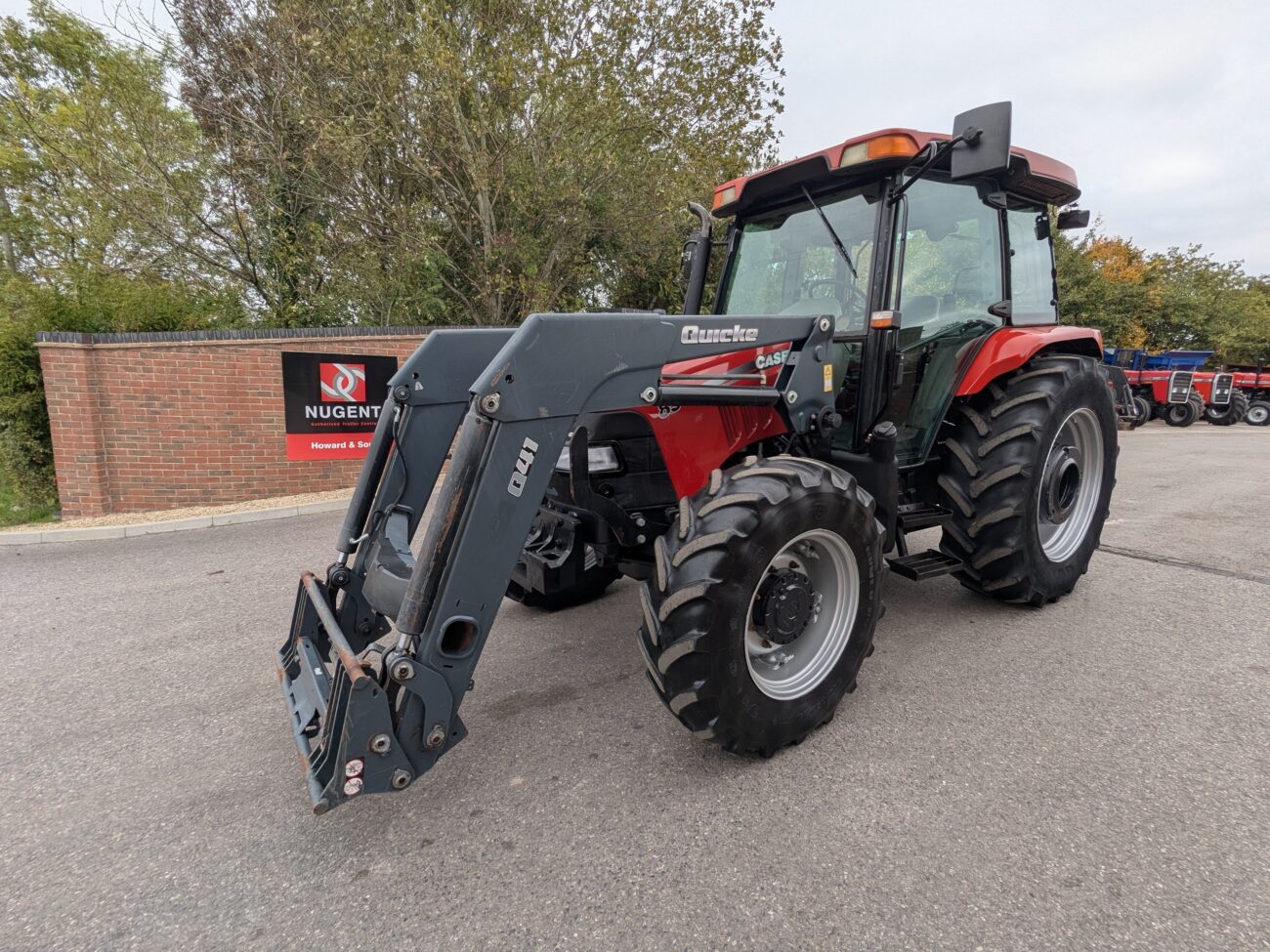 CASE 85JXU Color Green Top Speed 40kph Engine Power 85hp Roof Feature Sunroof Pto Speed Three Speed Engine Hours 2815 Hours