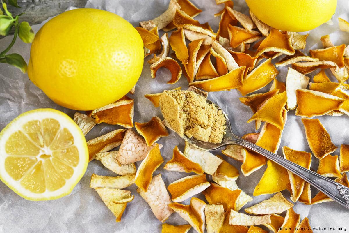 Dried Lemon Peel 1