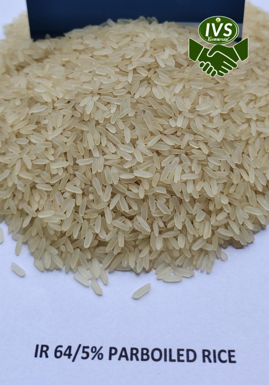 IR64 Parboiled Rice 5% Broken