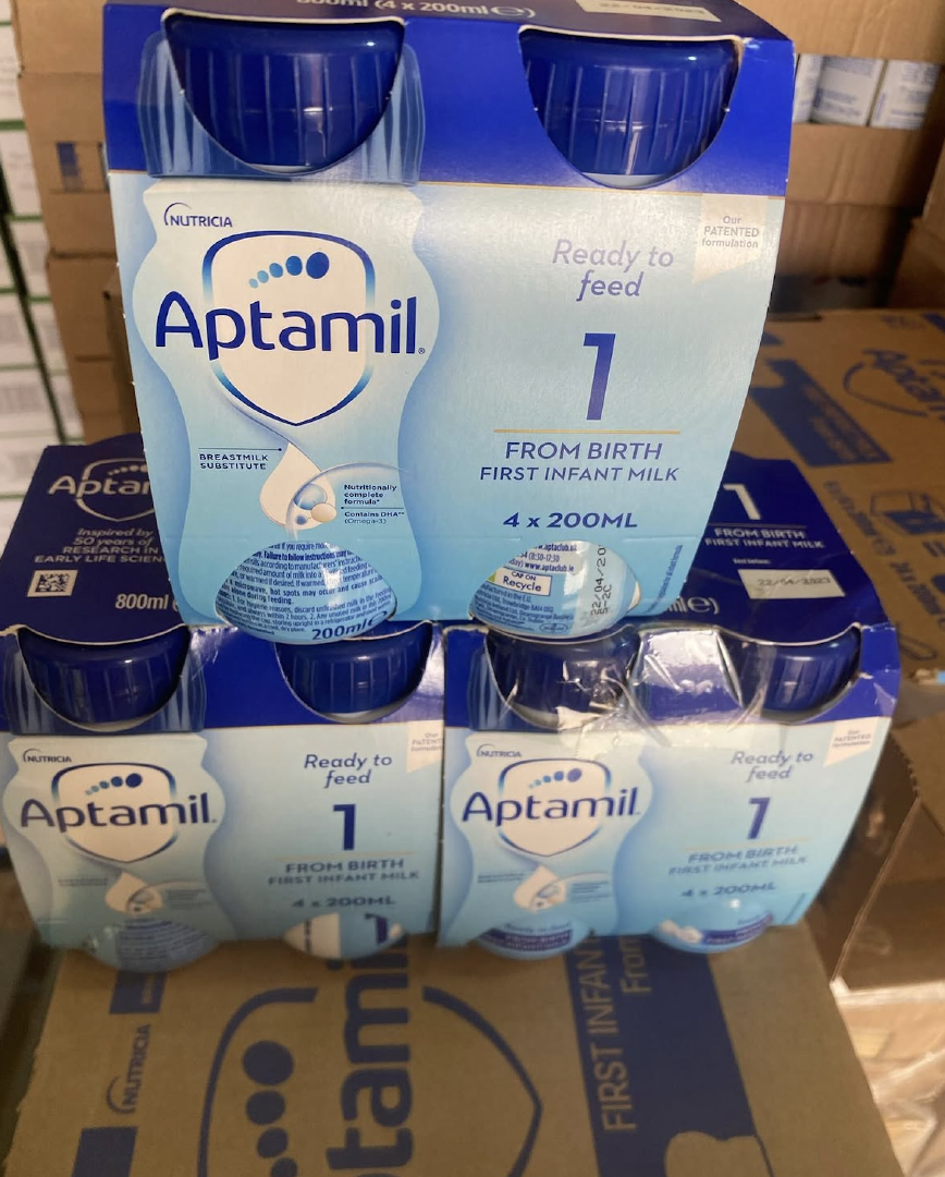 NUTRICIA APTAMIL READY-TO-DRINK 200ML × 4 | INFANT FORMULA Trusted Aptamil Nutrition For Sale – product thumbnail, market insight supplier card