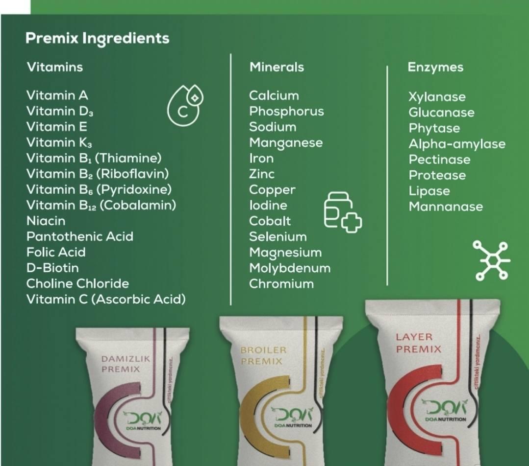 Layer Premix Product