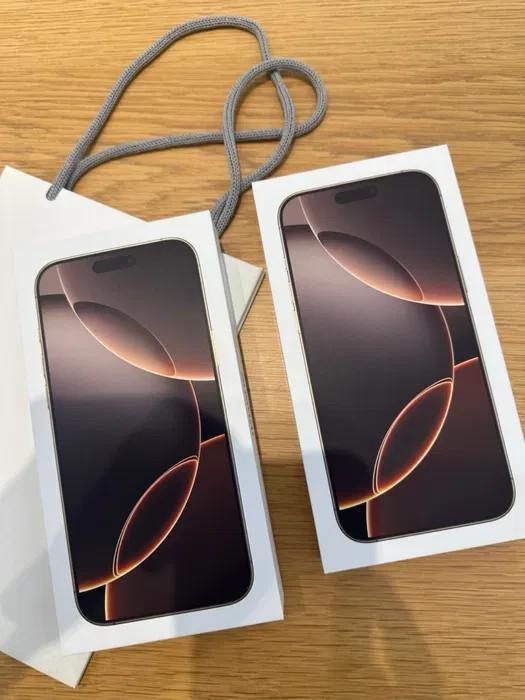 Apple iPhone 16 Pro Max Black Natural Desert White Titanium 256GB Brand New Unlocked 