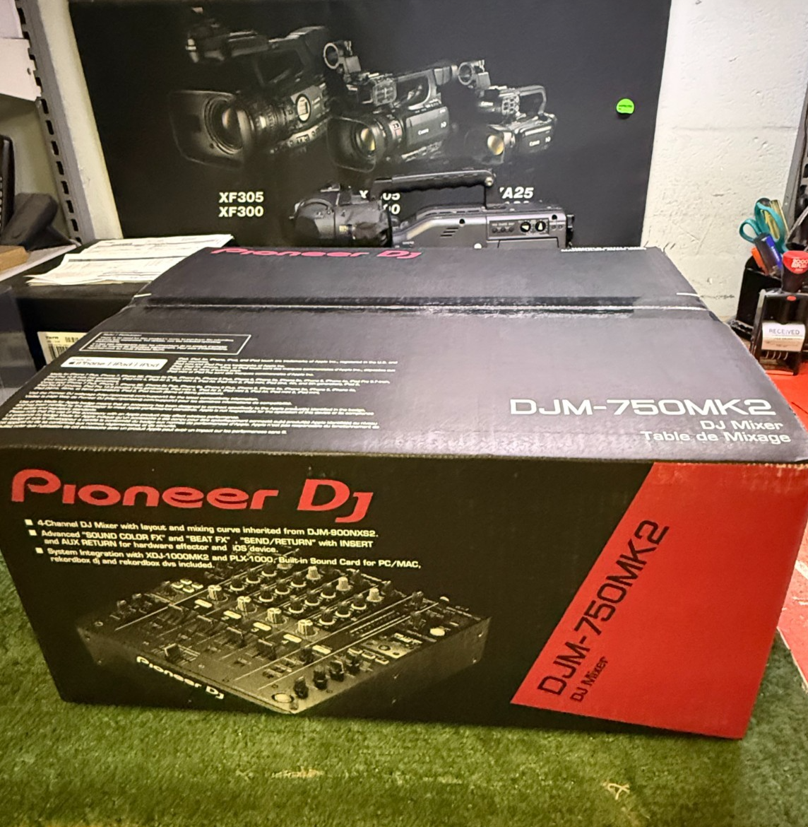 Pioneer DJM-750MK2 4-CH DJ Mixer Pro FX DJM-750