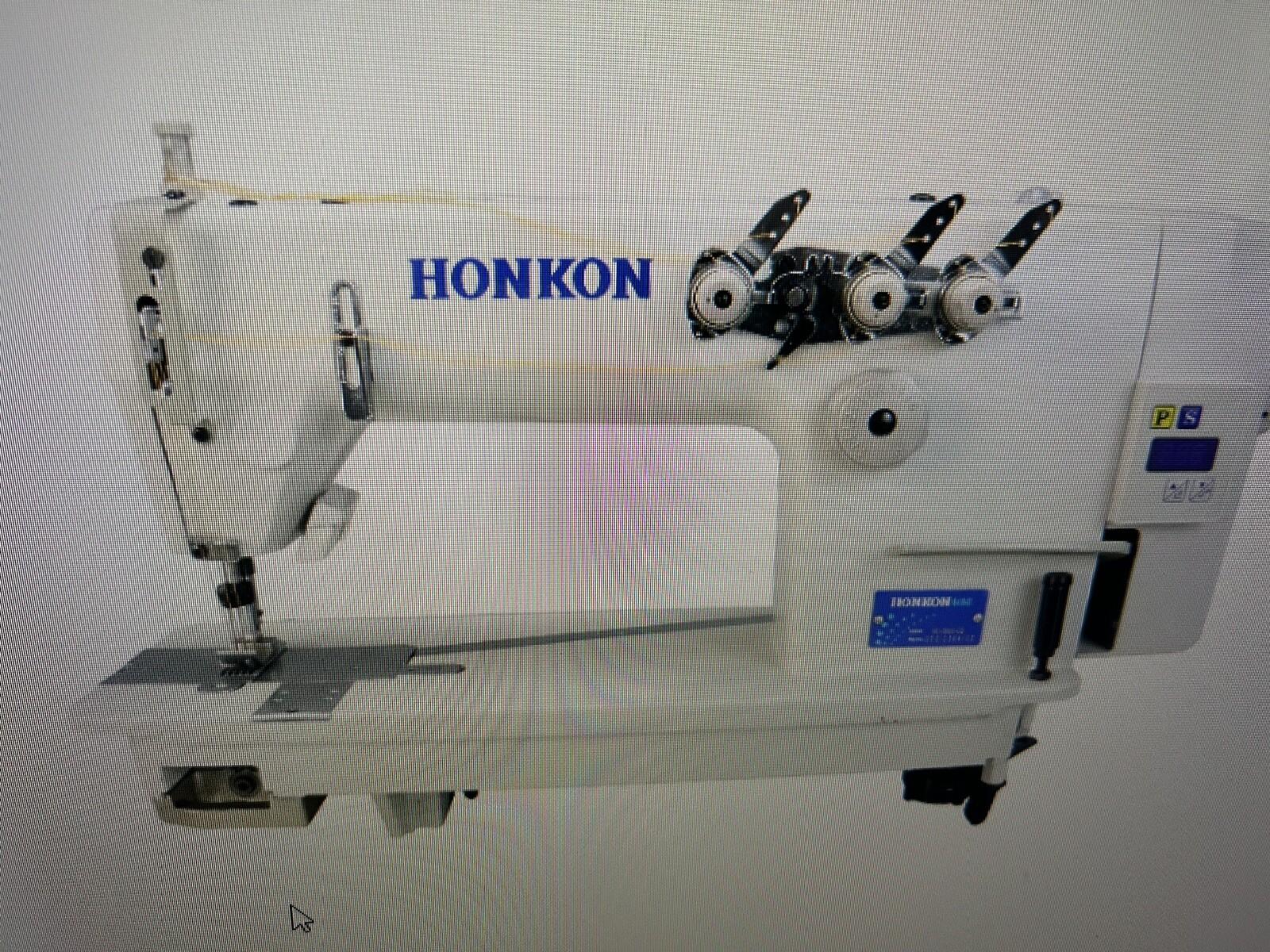 Honkon HK-3800-3D triple needle chainstitch sewing machine (VERY SMART TOOL)