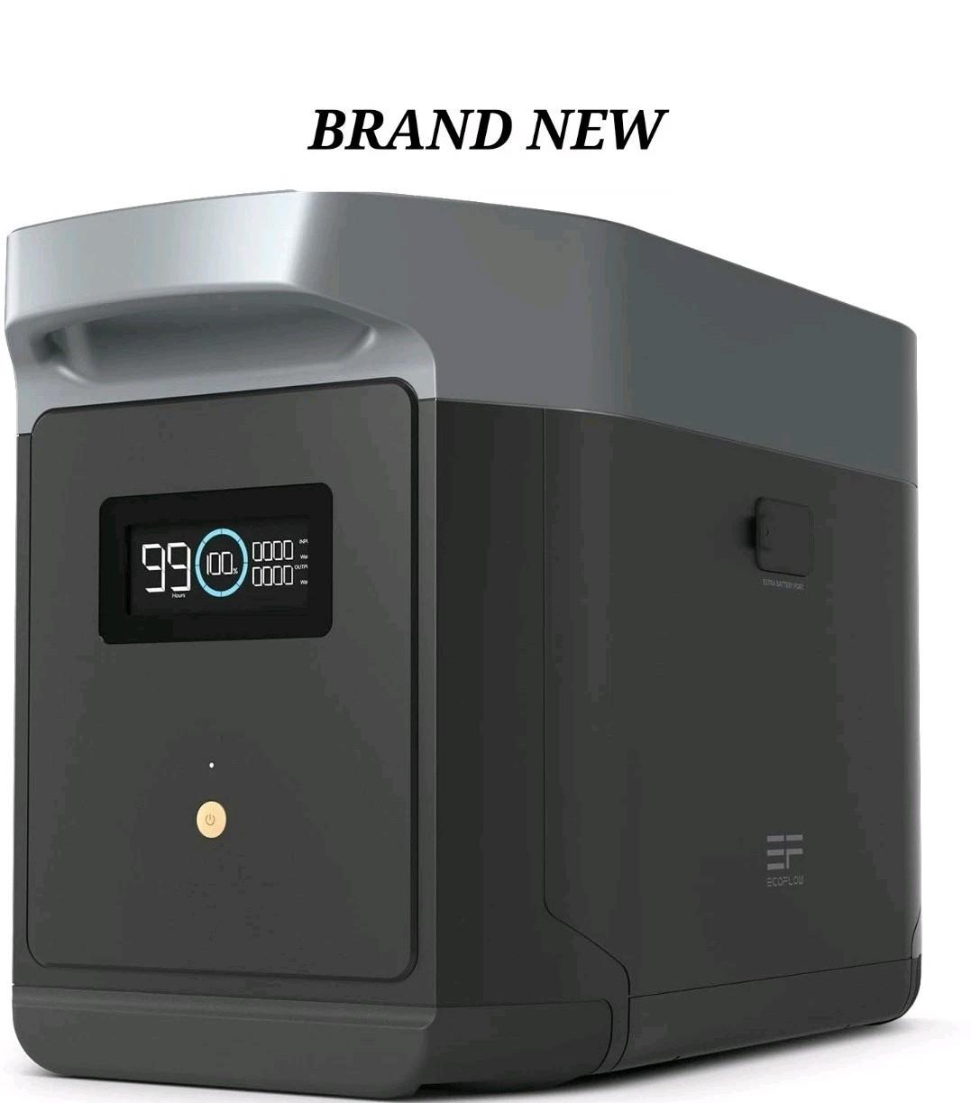 1 NEW EF ECOFLOW EXTRA BATTERY For Delta 2 Max Power Station WE SHIP OVERSEAS 