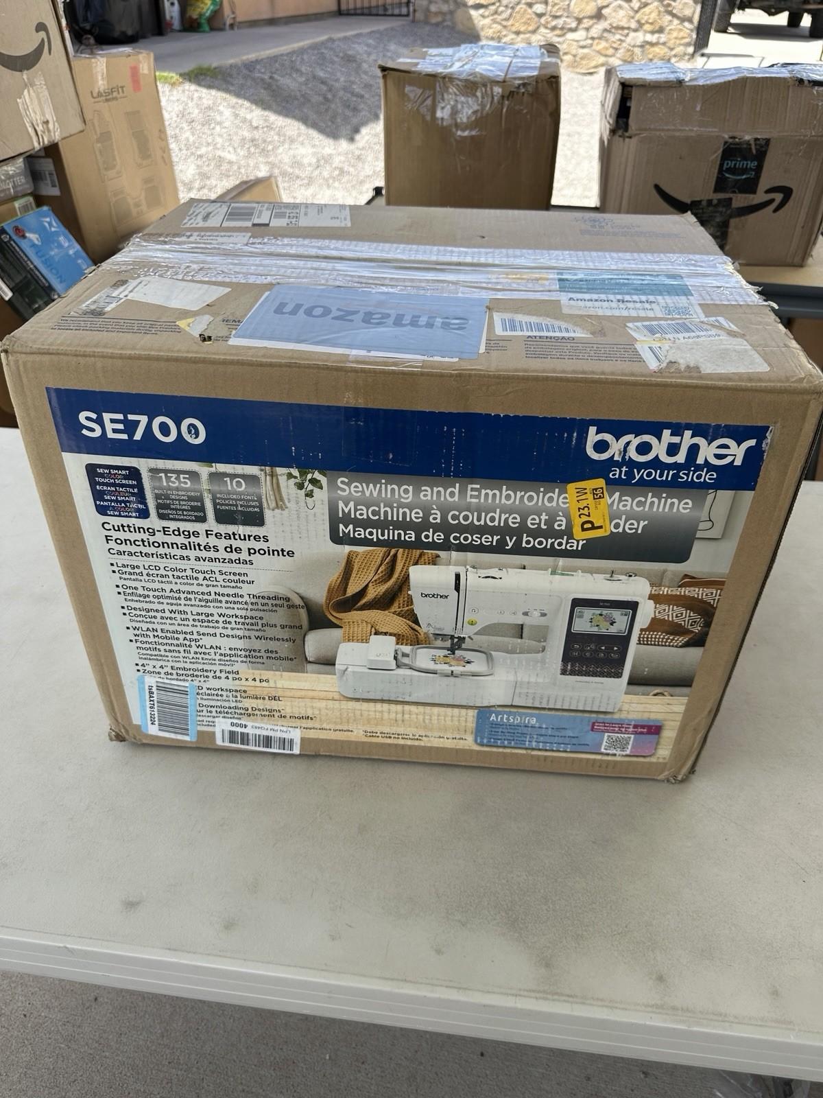 Brother SE700 Sewing and Embroidery Machine