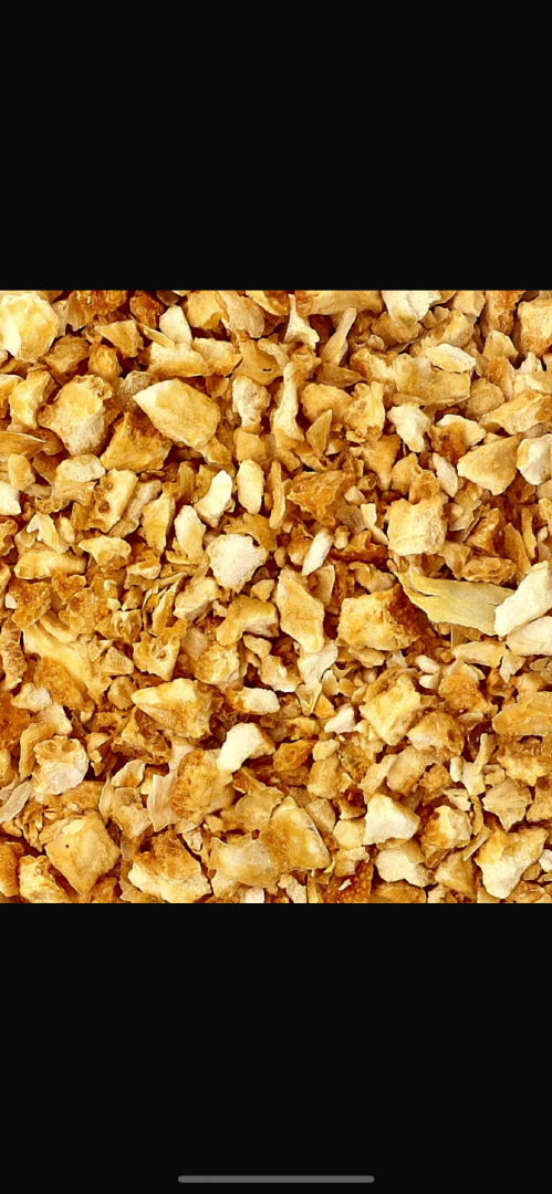 dry orange peel
