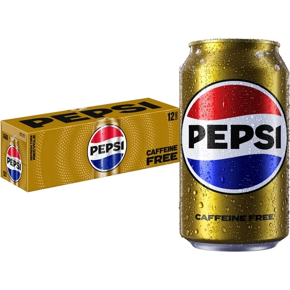 PEPSI CAFFEINE FREE CN, 12OZ/12PKX2