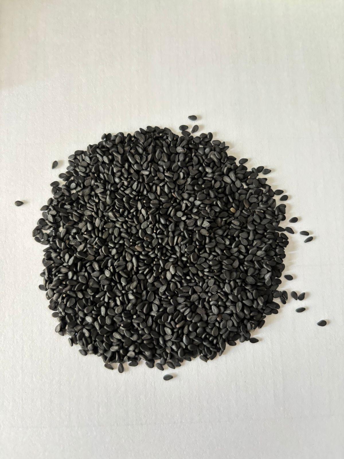 Black Sesame Seeds Color Black Purity 99.95% Size Uniformity Uniform Nutrient Content Rich In Oil And Nutrients Processing Method Cleaned And Processed Under Strict Quality