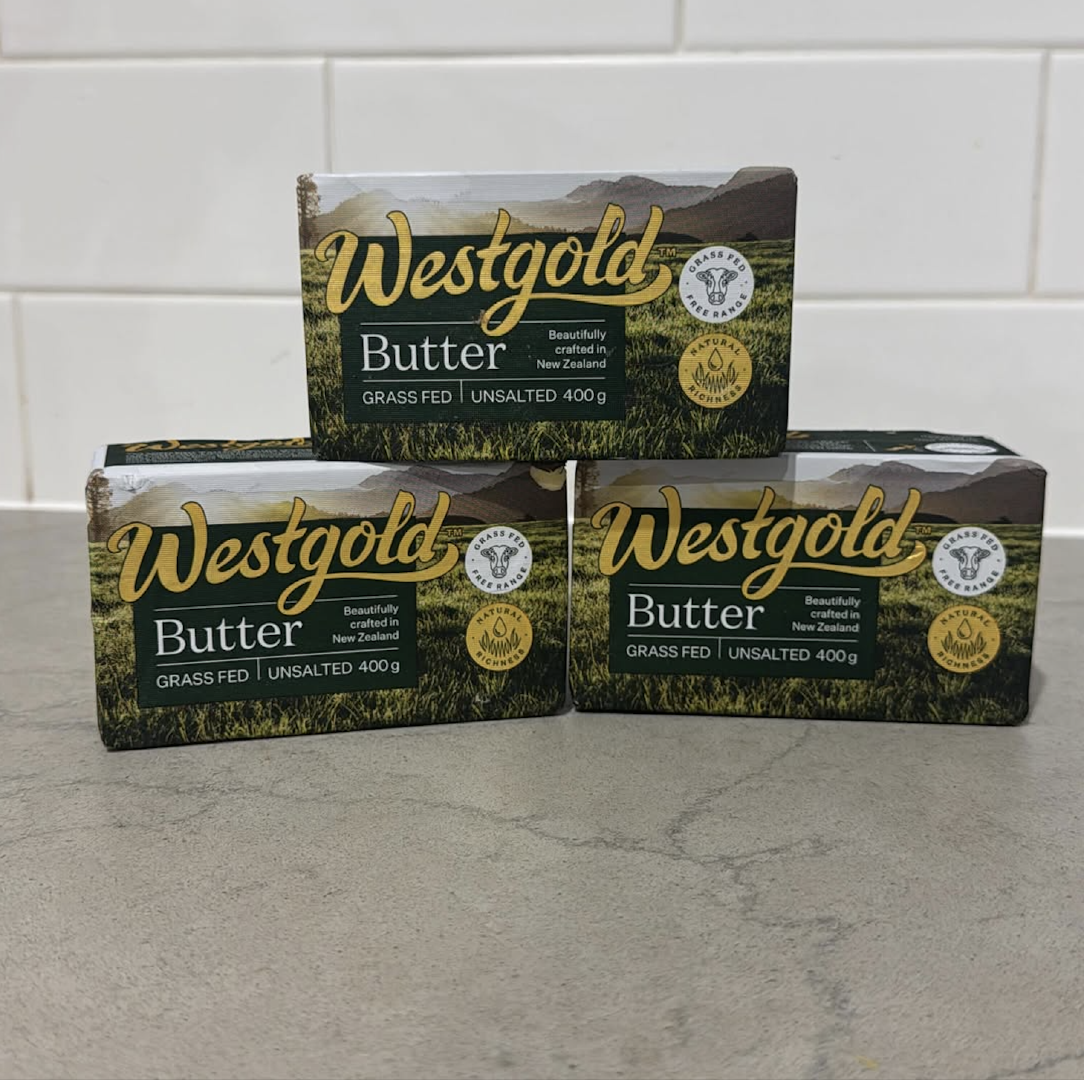PREMIUM QUALITY UNSALTED BUTTER 1LB NEW ZEALAND BUTTER ON SALE