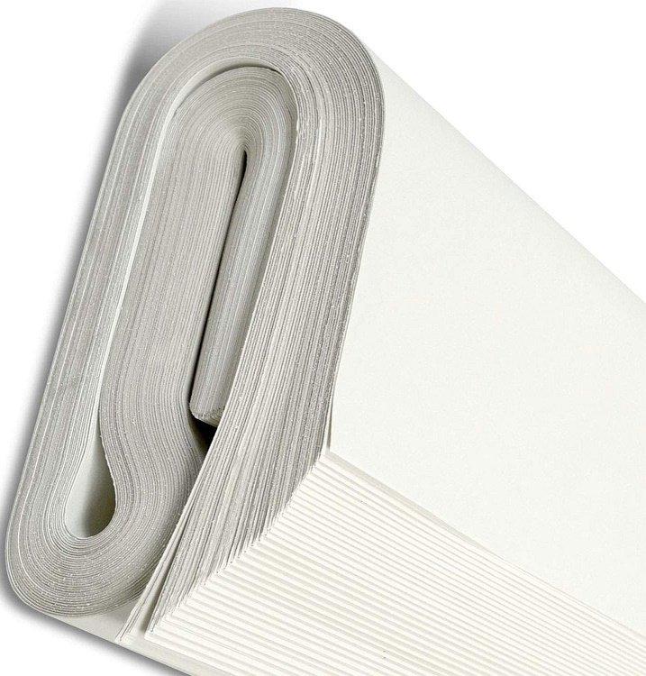 Clearly Newspaper Offcuts Sheets, 100 White Sheets, A1 Newsprint Paper, 20x30" Packing Paper for Moving House, Food Packaging
