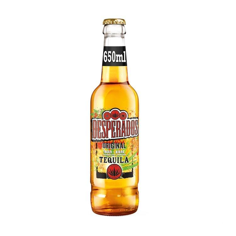 Original Desperados beverage available in bulk for global resupply