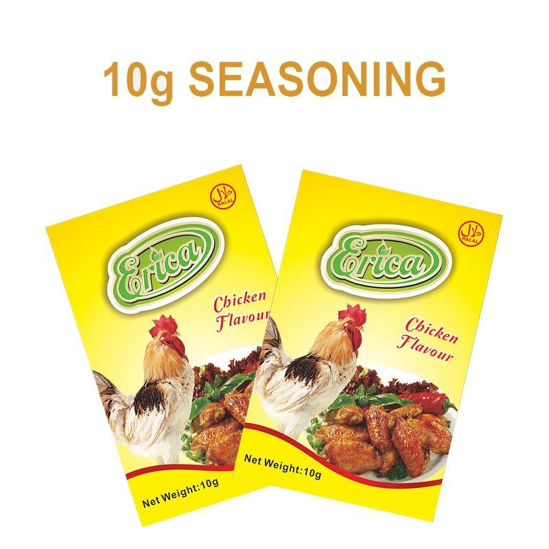 Dry Chicken Meat Powder 10g Cooking Condiments Seasonings Mixed Spices Scallion Ginger Garlic Powder Mini Bag Style