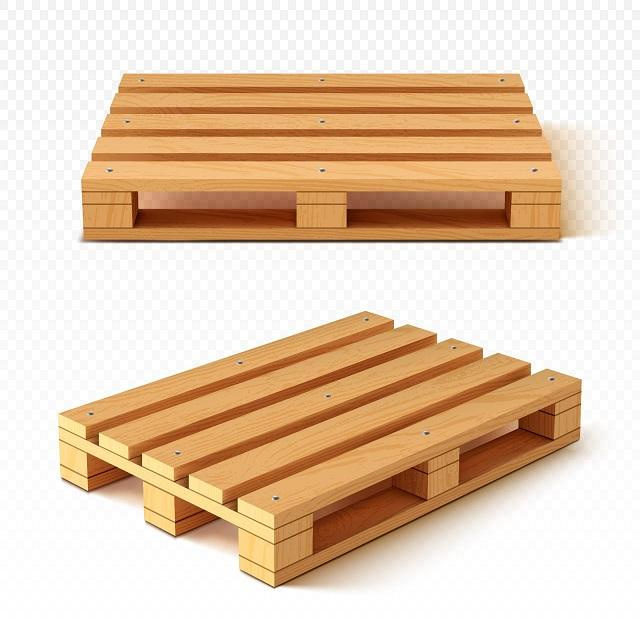 Export Grade Wooden Pallets for International Cargo Shipping and Packaging