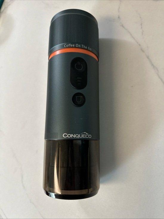CONQUECO Compact Travel Espresso Machine Battery Powered USB-C 8 Cups 12V for Wholesale export worldwide