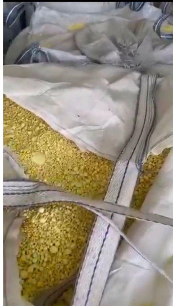 Granular Sulphur 99.8% Purity (2–6 mm) Form Granulate Type Granular Suplhur Delivery Form Bulk Delivery