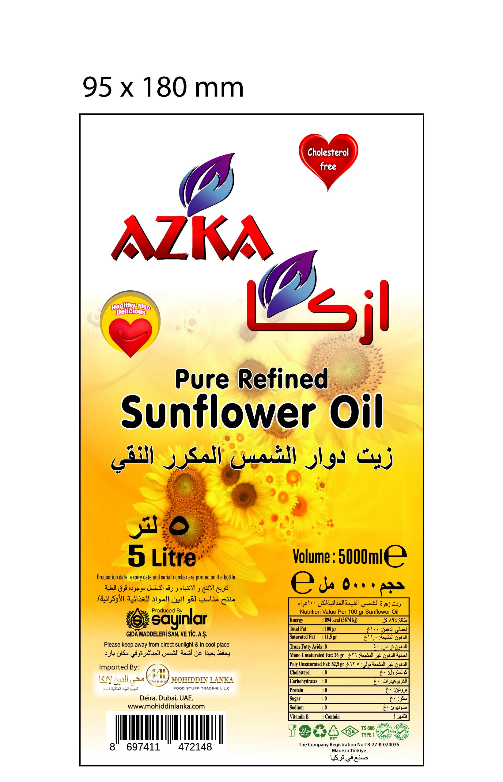 Sunflower Oil Packaging