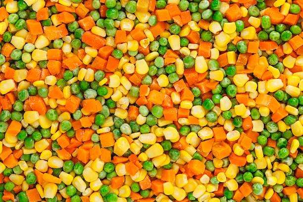 Frozen Mix Vegetables (Frozen green Peas / Frozen carrots / Frozen beans / sweet corn)