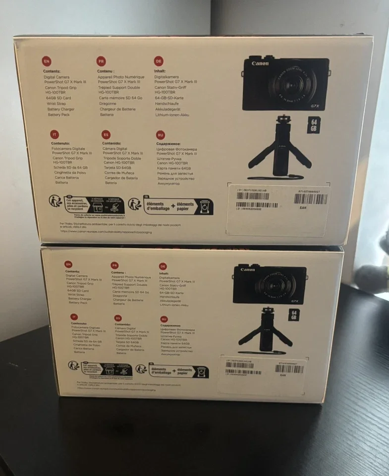 Canon G7 X Mark III Side View