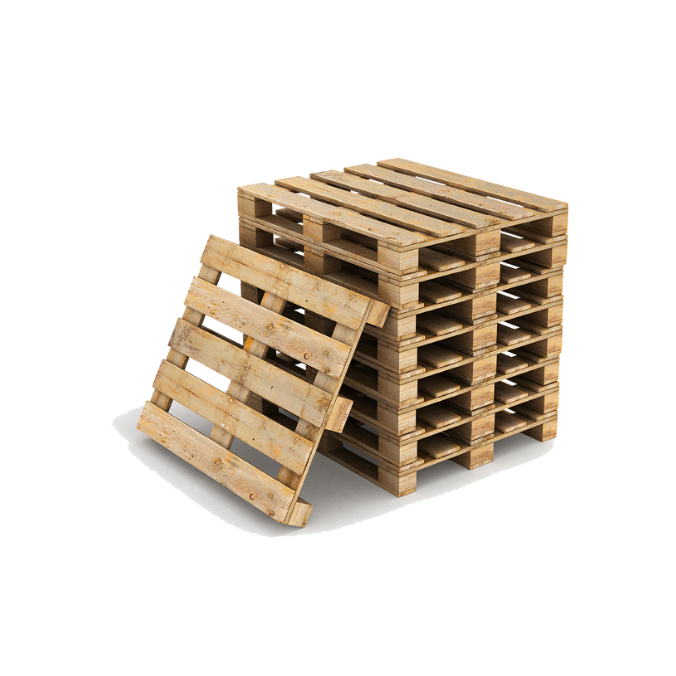 High quality wooden pallets supplied for shipping storage and warehouse use