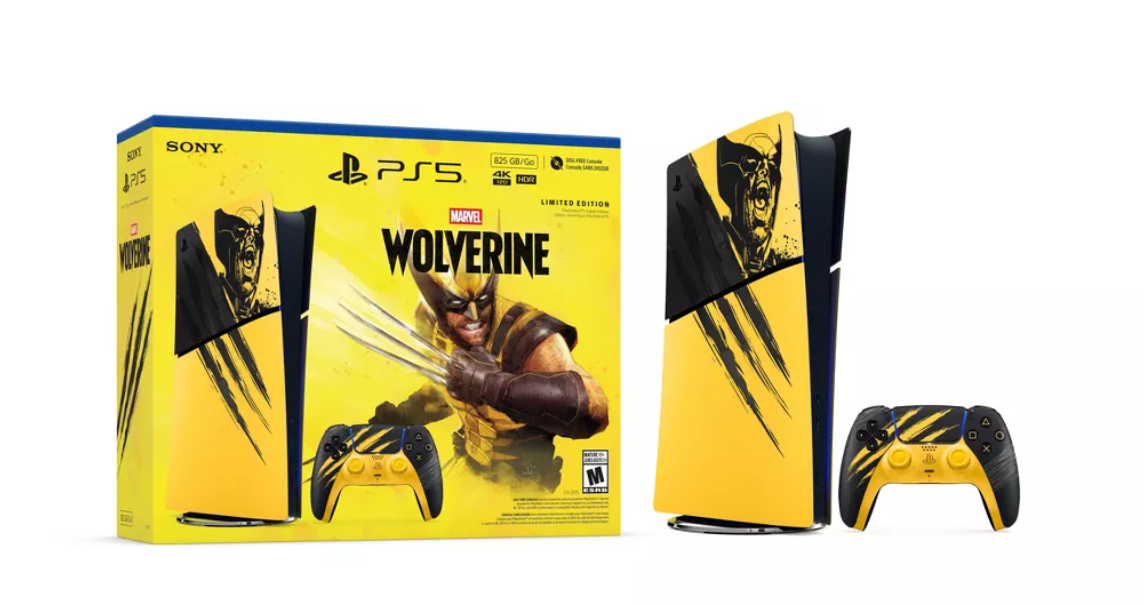 SMART-PlayStation 5 Digital Console (Marvel's Wolverine Limited Edition)