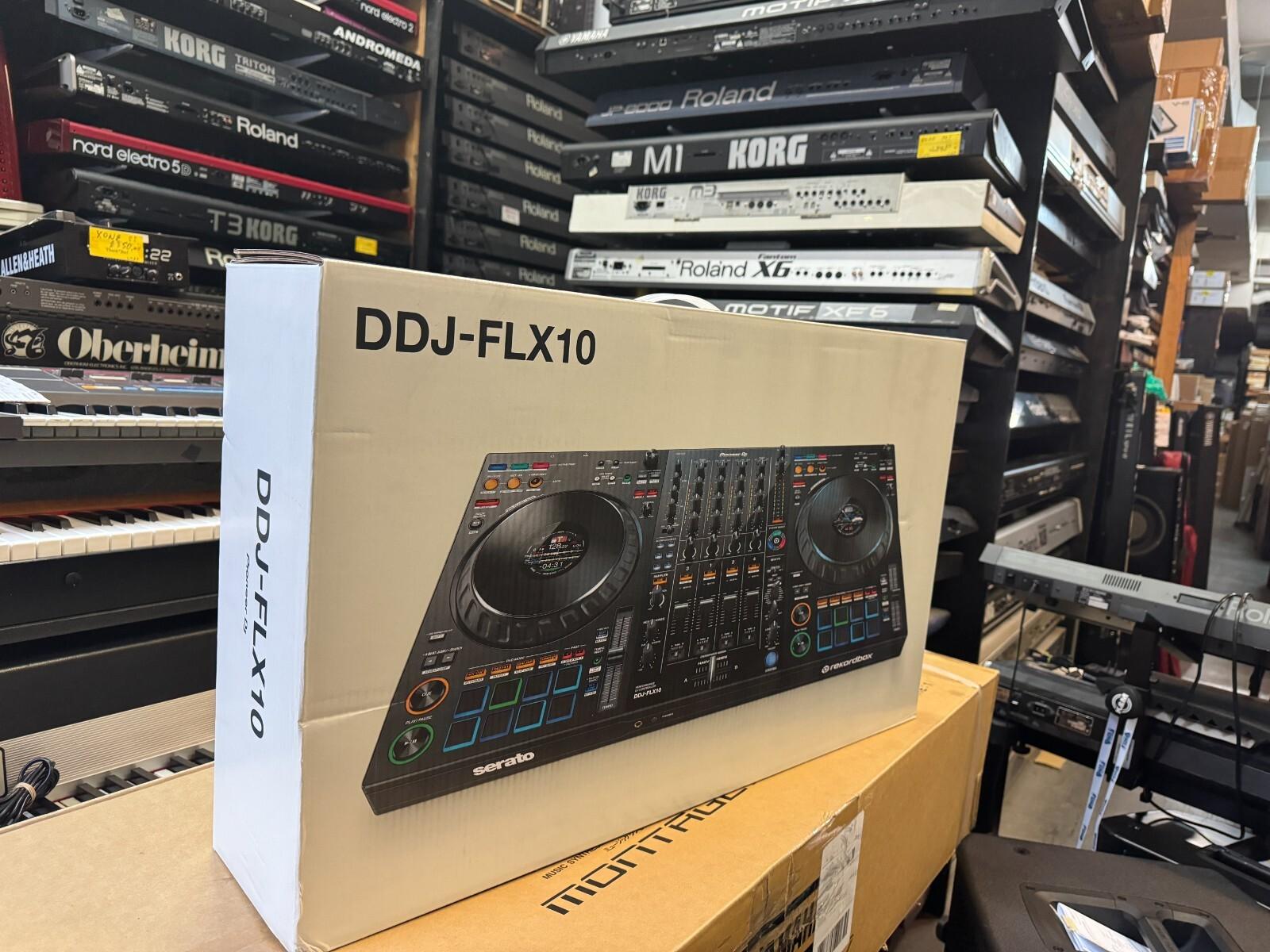 Pioneer DJ DDJ-FLX10 4-deck Rekordbox and Serato DJ Controller new