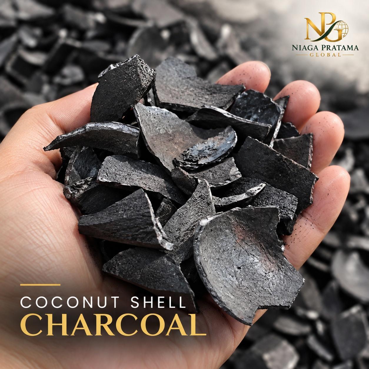 Indonesian Coconut Shell Lump Charcoal - Natural Charcoal for BBQ, Shisha & Hookah
