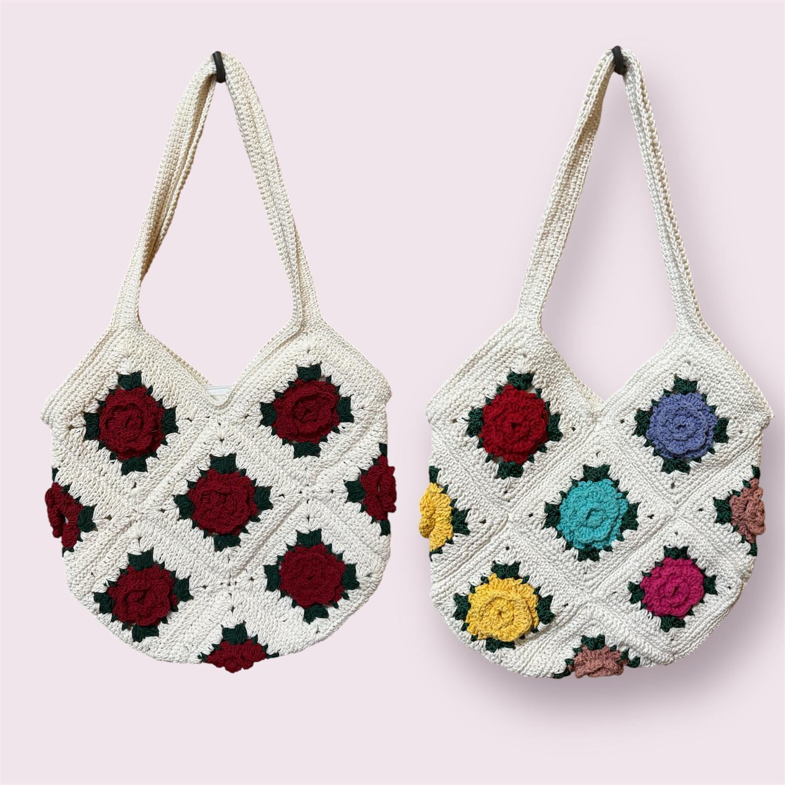 Handcrafted Crochet Tote Bag 4