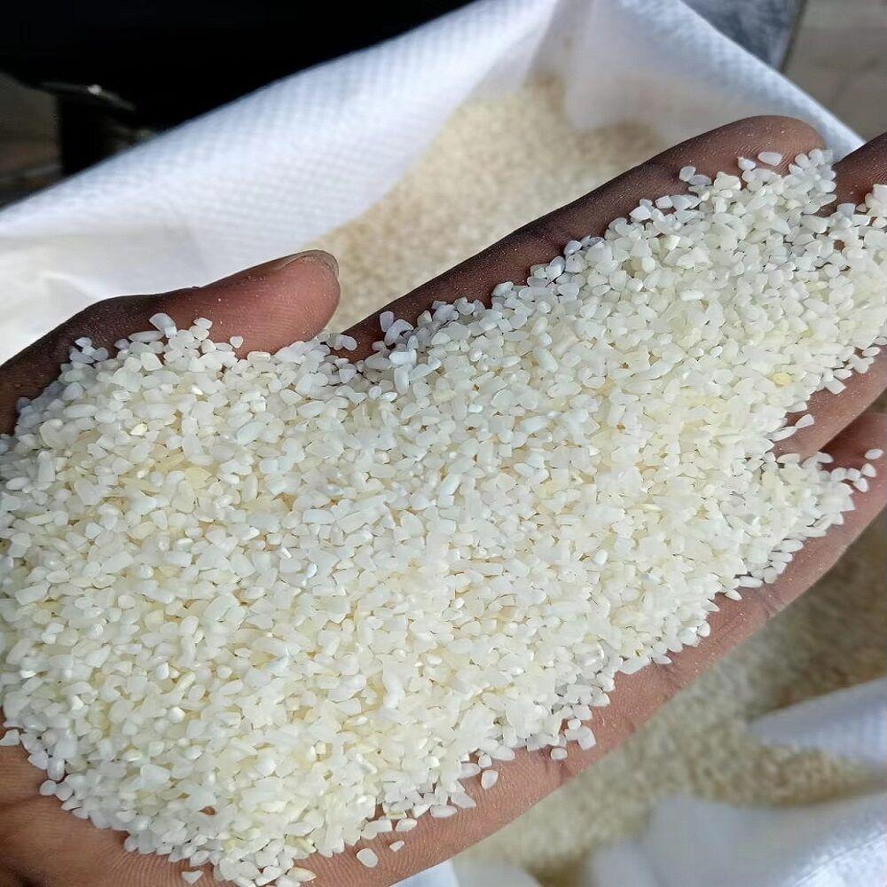 Broken white rice