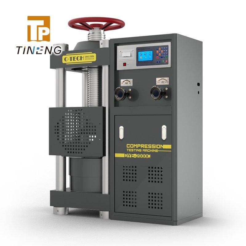 Concrete compression testing machine