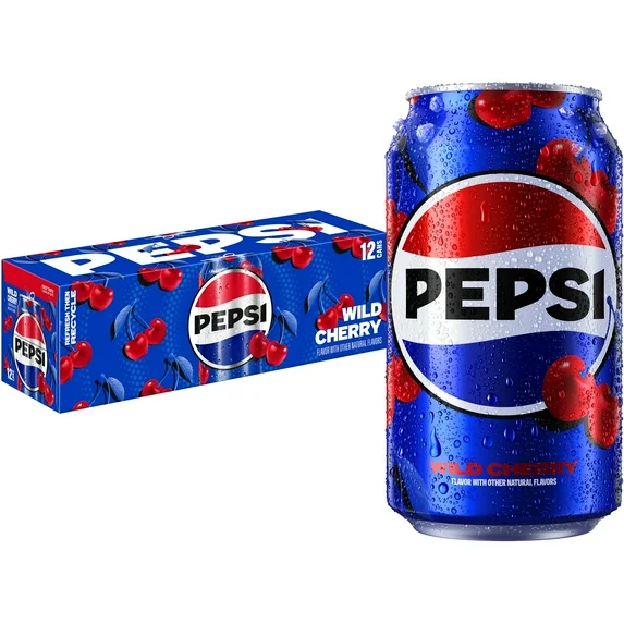 PEPSI WILD CHERRY CN, 12OZ/12PKX2