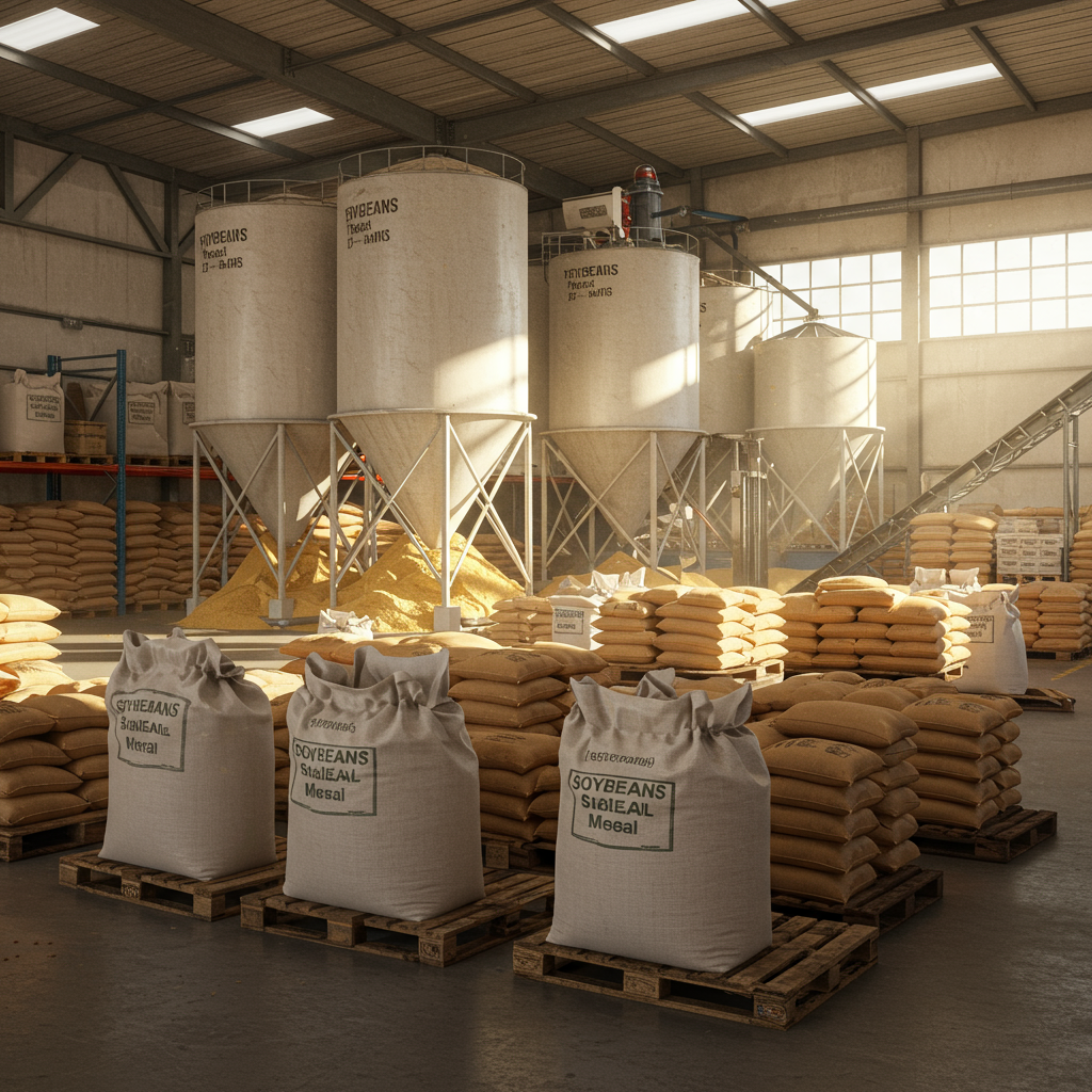 Premium Quality Soybean Meal For Feed Industry Soybean Meal With Rich Protein Content For Poultry Cattle And Aquaculture