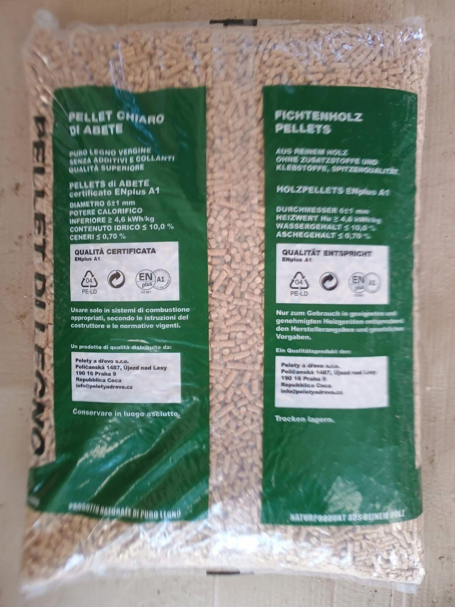Premium Holz Pellets 6 mm