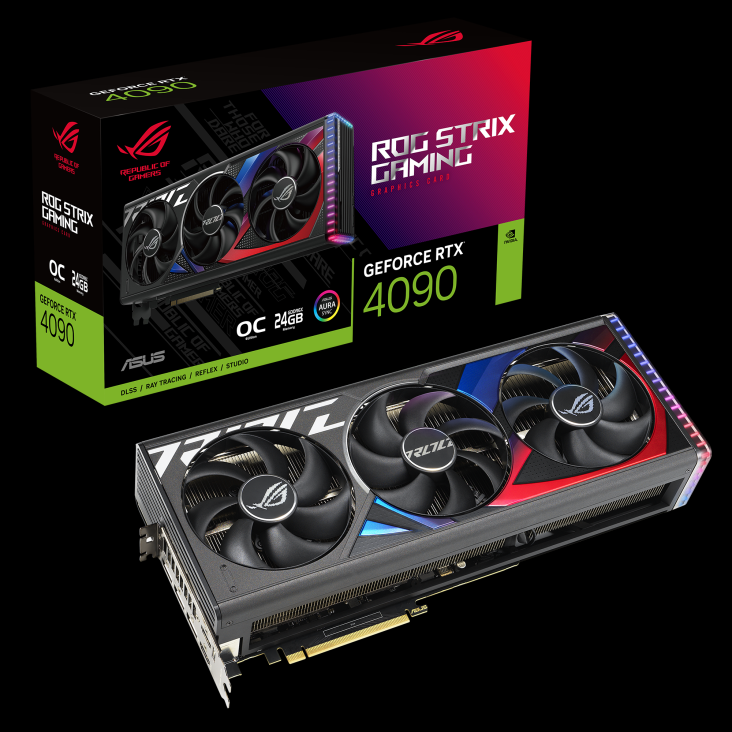 SMART-ASUS ROG STRIX NVIDIA GeForce RTX 4090 OC 24GB GDDR6X GPU Video Cards