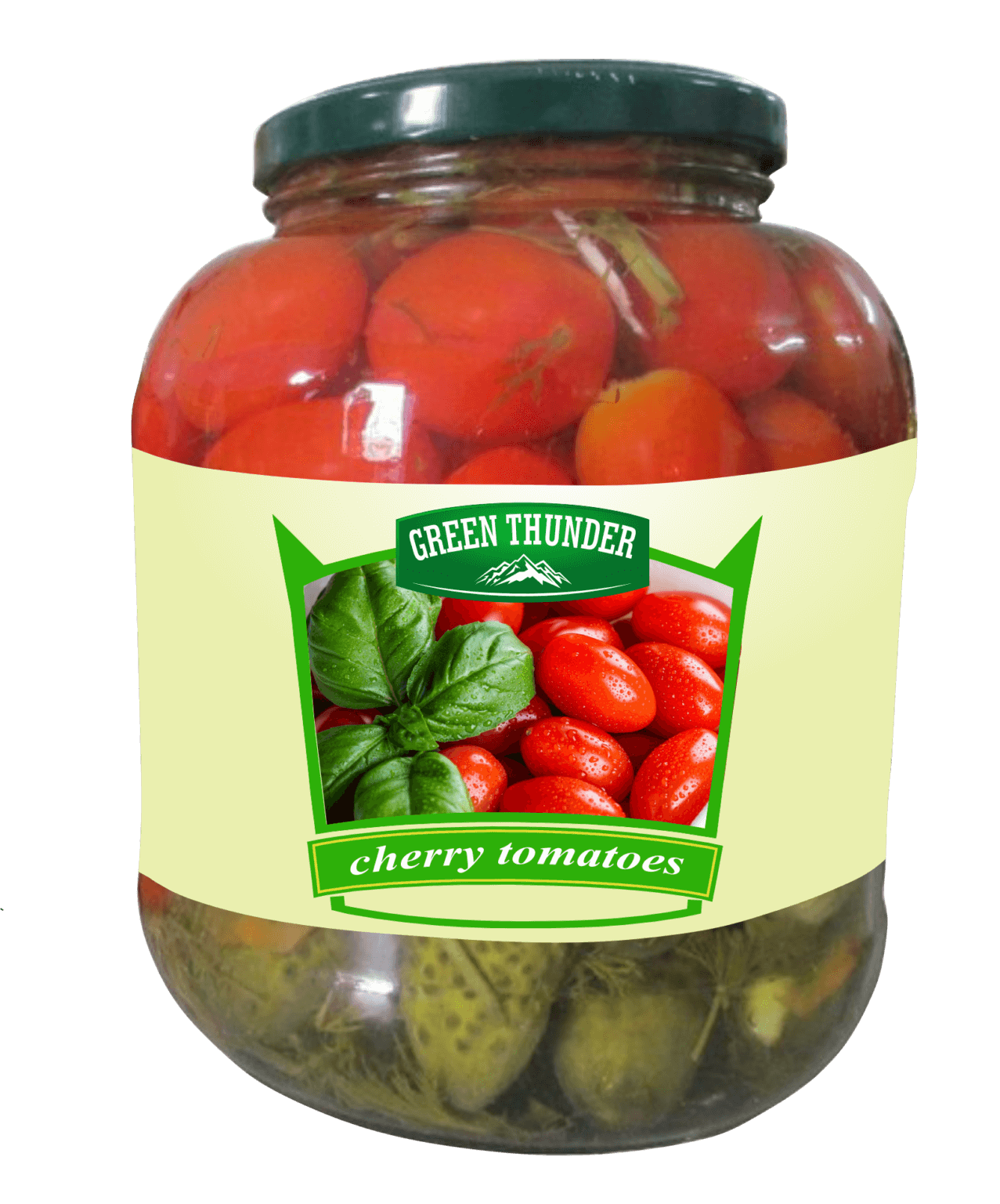 Pickled Cucumbers and Cherry Tomatoes Image 2