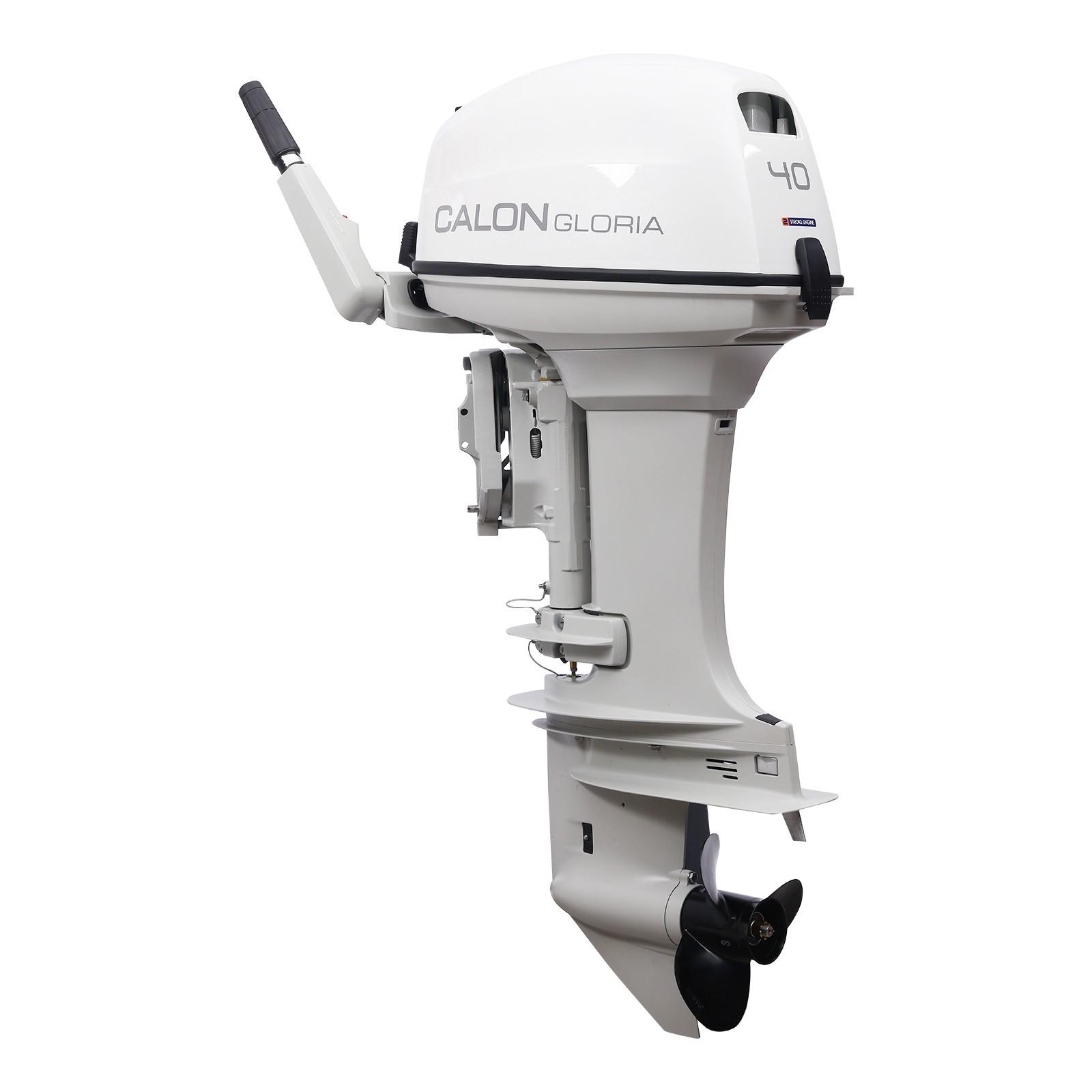 CALON T40BL 40HP 2-Stroke Outboard Motor Long Shaft Tiller Manual Start F-N-R US