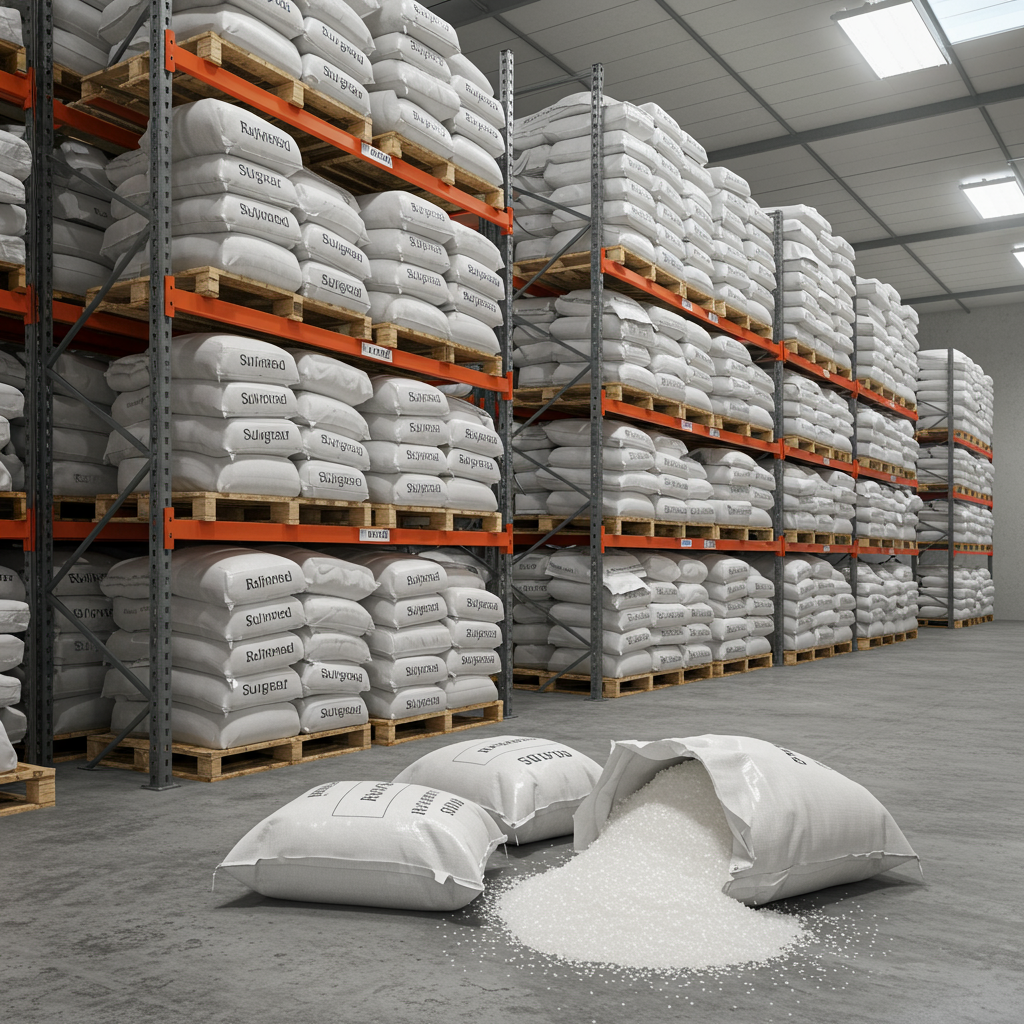 High Demand Refined ICUMSA 45 Sugar Bulk Trade Sugar For Food Service Industry And Large Scale Production Requirements