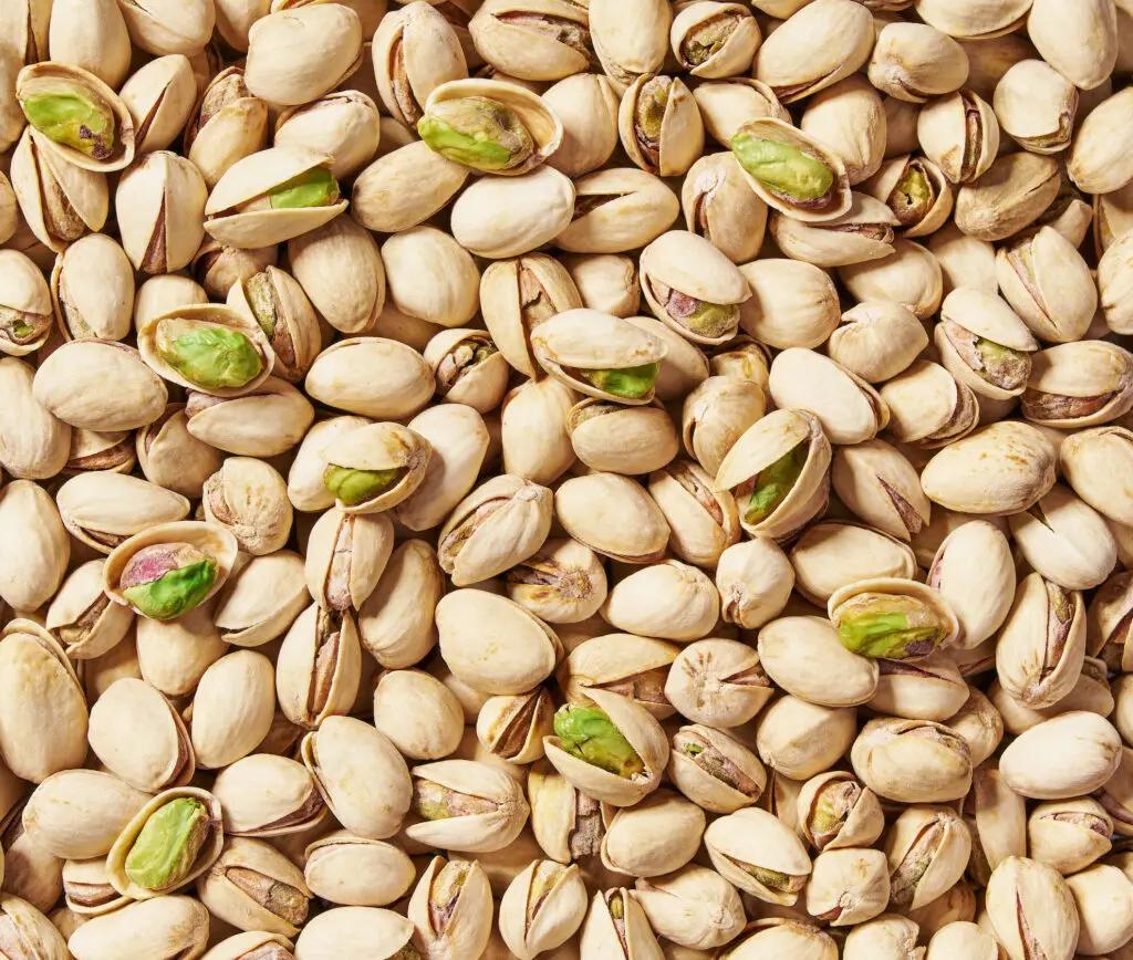 Roasted Pistachios Texture Crunchy & Firm Flavor Rich, Nutty, Crunchy Place Of Origin South Africa Processing Roasted & Lightly Salted