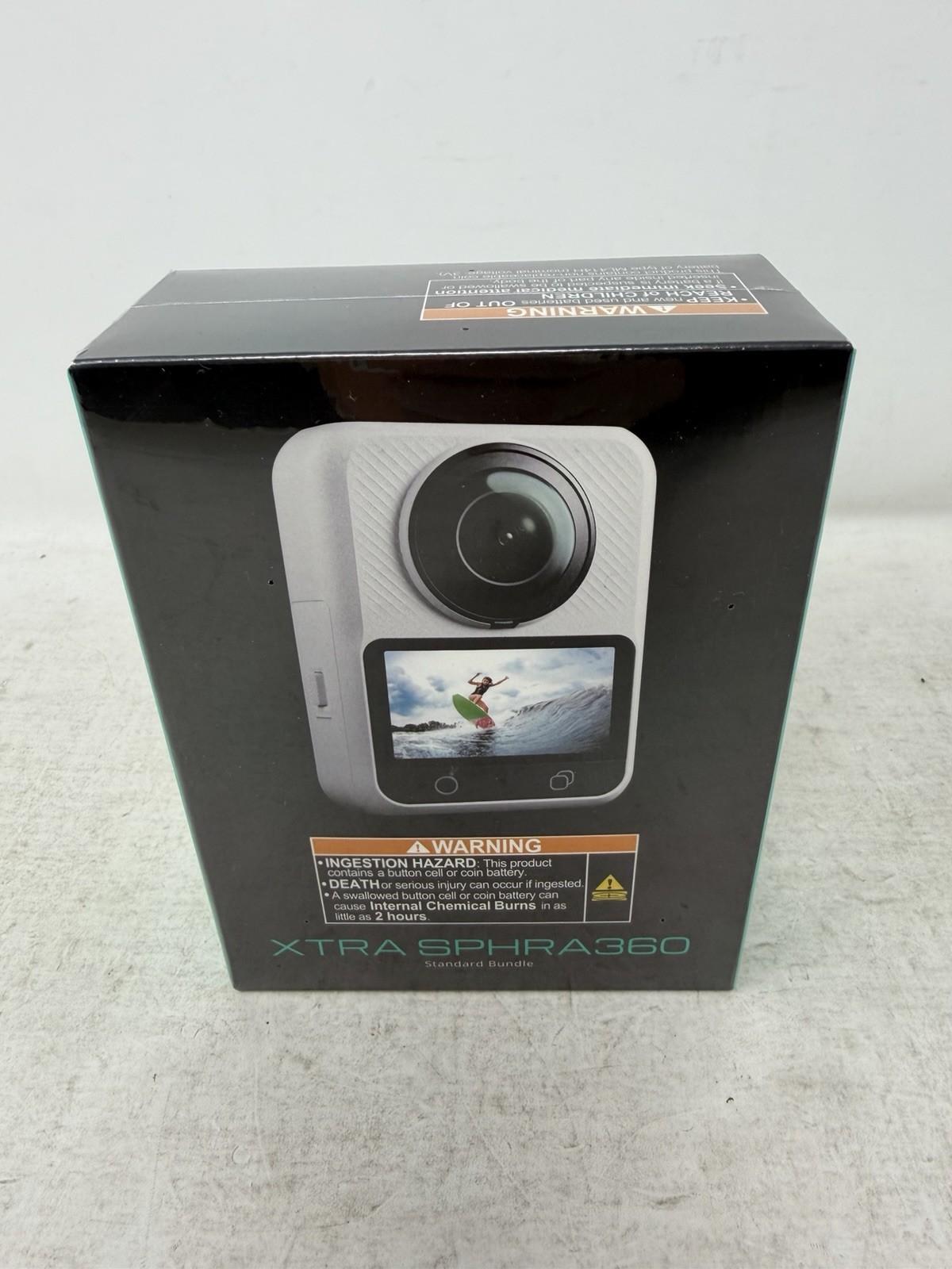 Xtra Sphra360 360 Camera, 8K Panoramic Video, 100MP High Resolution