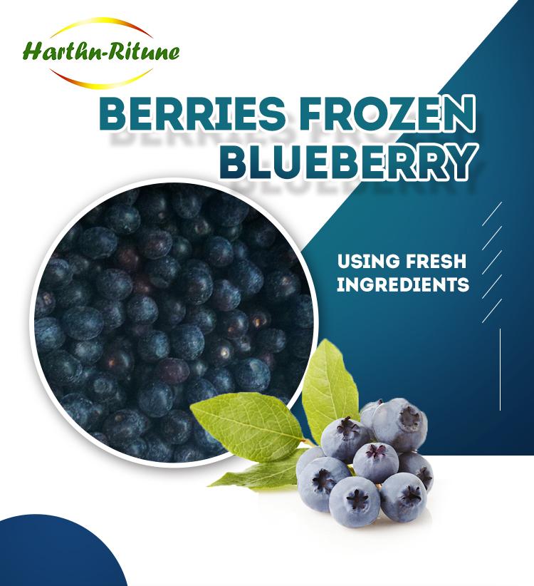 frozen blueberry
