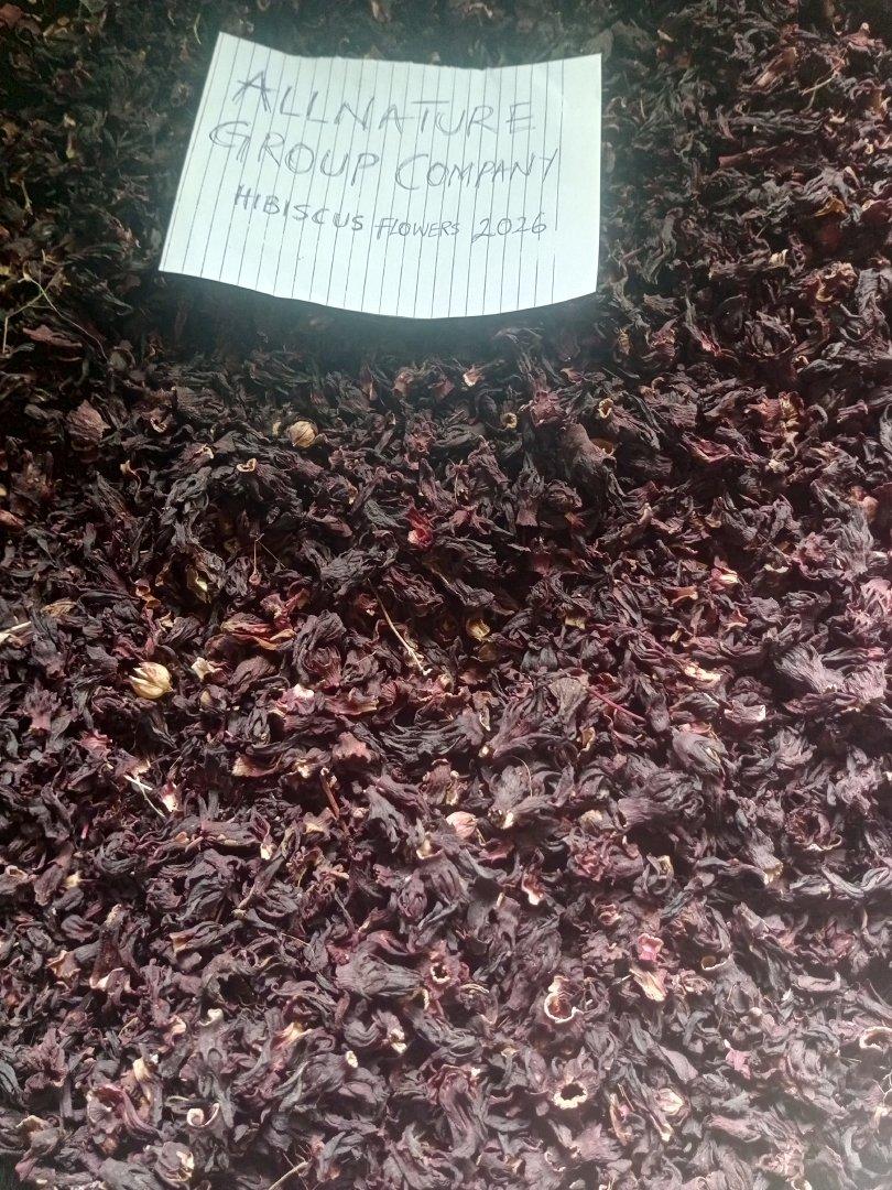 DRIED HIBISCUS FLOWERS SABDARIFFA 