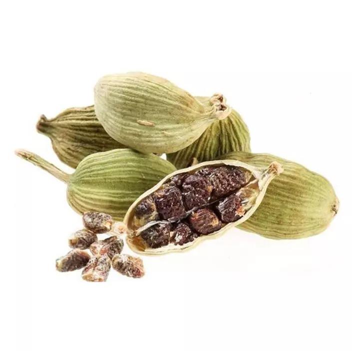 Premium Fresh Raw Organic Green Cardamom Healthy Aromatic Spice 150g/bag Food Beverage Use HP Valia Global 1 Year Shelf Wild Mountain Green Cardamom Natural Premium Spice Seasoning for Milk Tea Coffee Beverage Cooking Herbal Food Ingredient