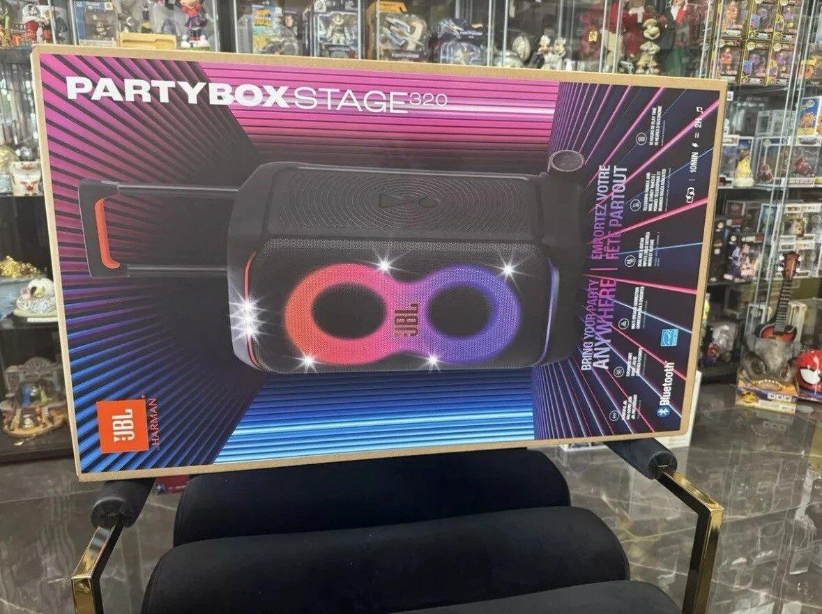 JBL PartyBox Stage 320 Portable Bluetooth Party Speaker (Brand New