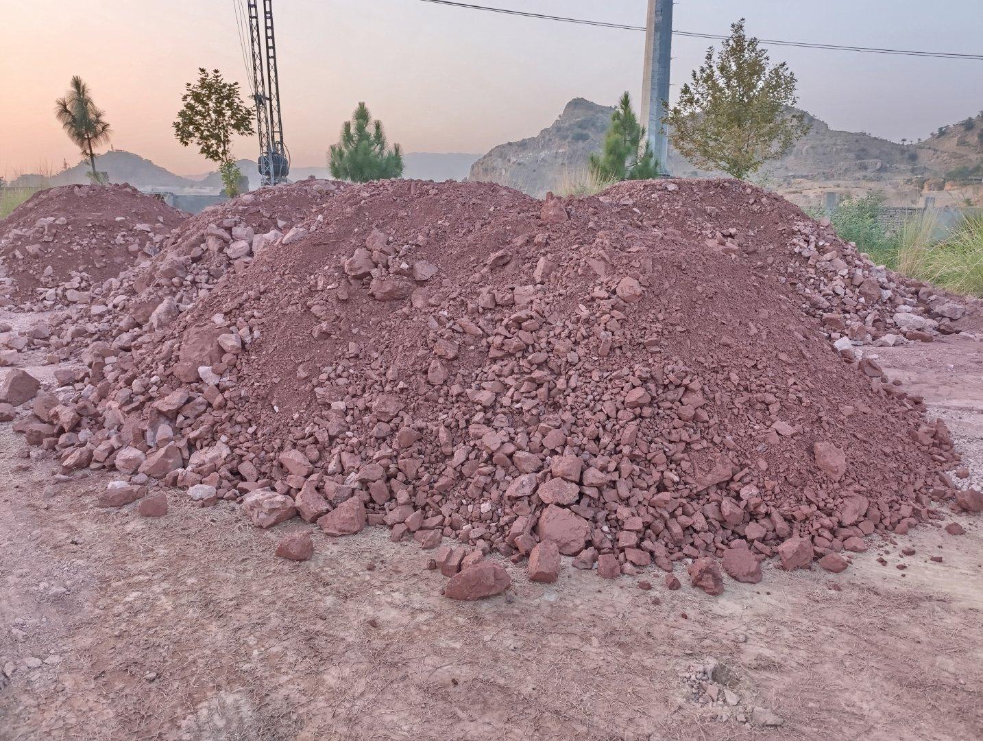 Bauxite raw material