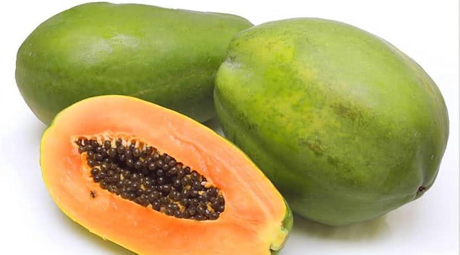 Papaya 100% Natural South African High Quality Green/yellow Oval A Grade Yellow Packaging Fruit Wholesale Fresh Papaya Sale