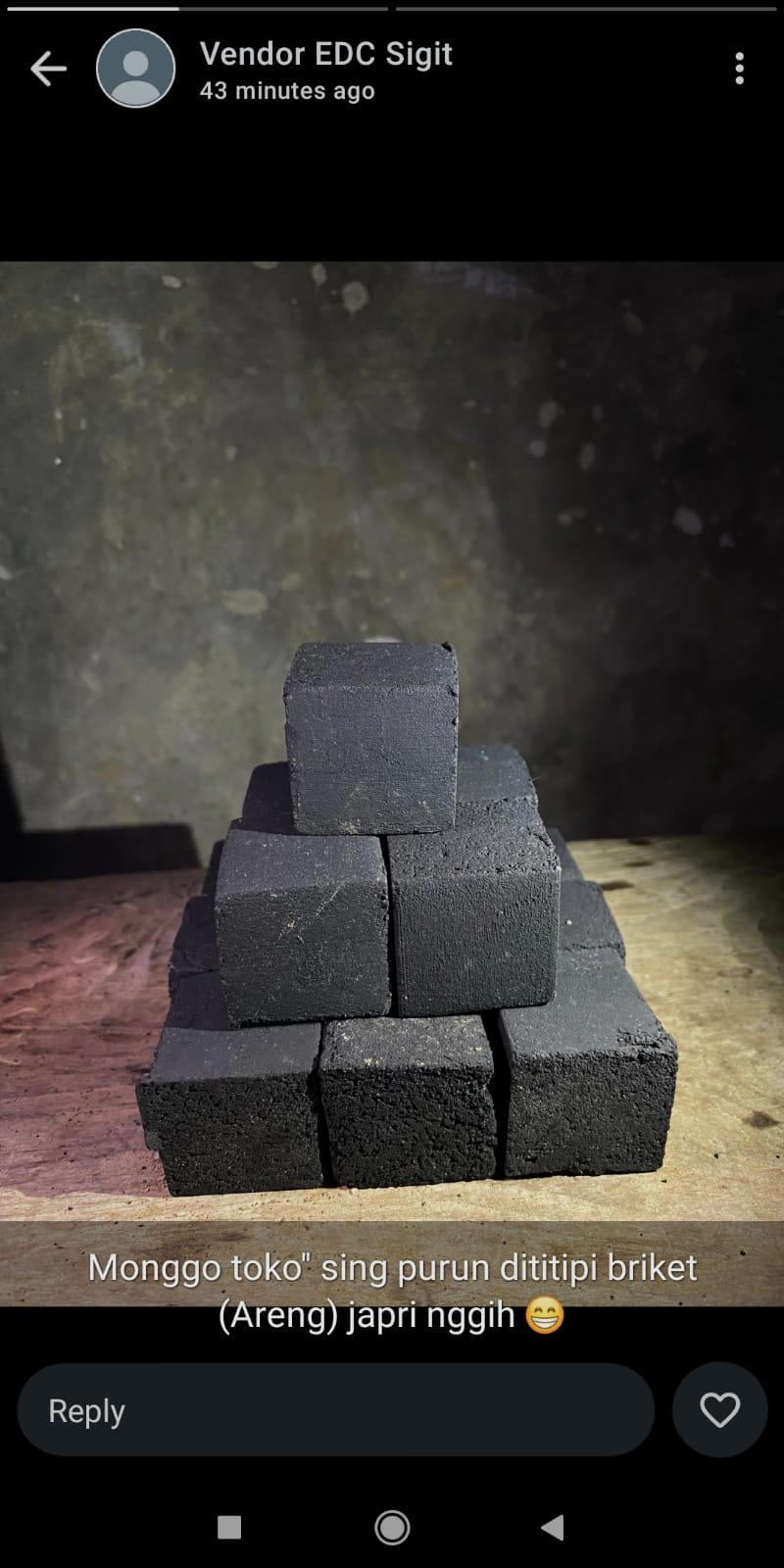 Charcoal Briquette Image 3